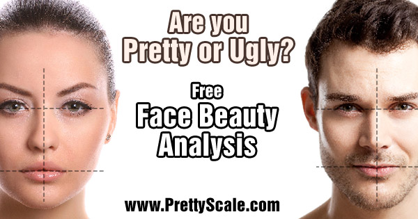 face ugly am test pretty analysis beauty